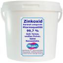 Zinkoxid Feinpulver 3kg im Eimer - Reinheit entspricht Pharmaqualität 99,7%